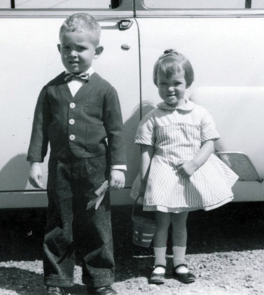 Bill and Kim April 1957
